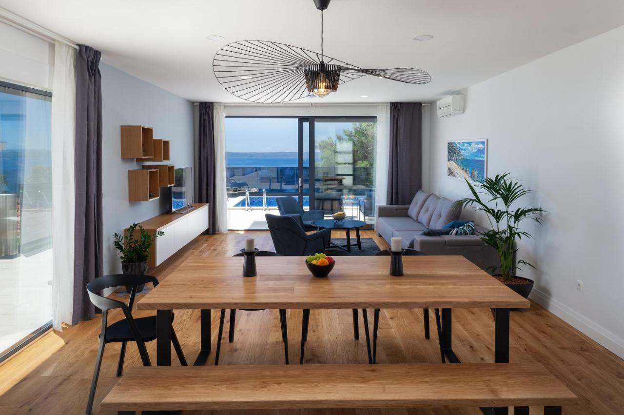 Villa Mira With Fantastic Sea View Makarska Exterior photo
